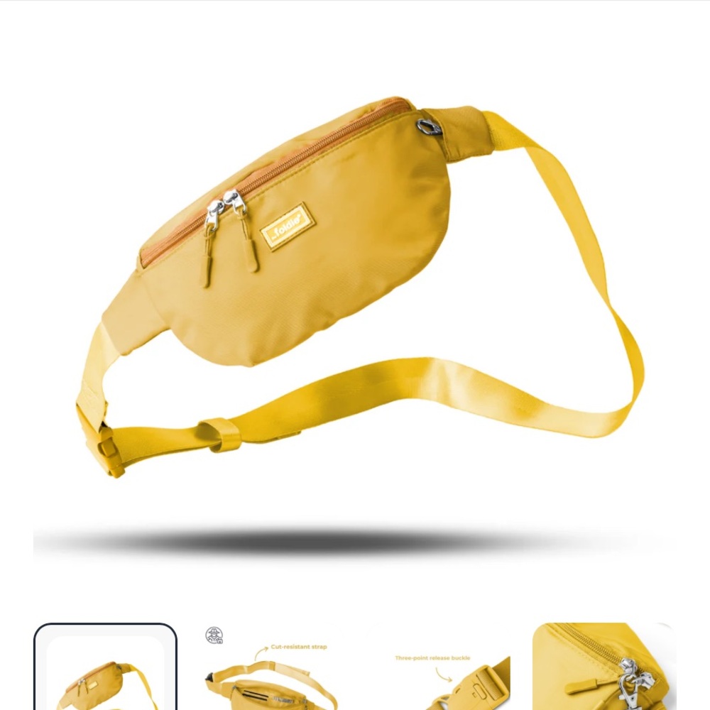 Yellow Crossbody Bag